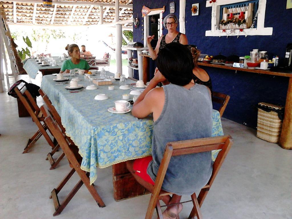 Pousada Casa Da Praia Itaunas ภายนอก รูปภาพ